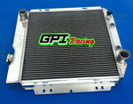 GPI 3Row Aluminum Radiator & FAN for FORD Mustang V8 ENGINE 5.0L 1964-1966 64 65 66