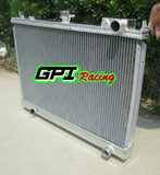 GPI GPI Racing Aluminum Radiator& 2× fans for Nissan Pintara Skyline R31 AT/MT