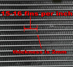 GPI Aluminum RADIATOR for 2011-2017 HYOSUNG GT650R GT650 GT 650R Radiator Cooling Coolant 2012 2013 2014 2015 2016