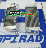 GPI L&R aluminum radiator FOR Honda CR250R CR250 CR 250 R 1985 1986 1987