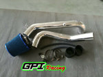 1996-2000 CIVIC DX/LX/CX 1.6L L4 COLD AIR INTAKE INDUCTION PIPE &BLUE FILTER