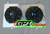 GPI Aluminum Radiator &SHROUD&FAN for 1997-2001 Nissan PATROL Y61 GU 4.2L TD Diesel AT/MT 1997 1998 1999 2000 2001