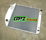 GPI 64mm ALUMINUM RADIATOR FOR FORD MODEL T BUCKET CHEVY ENGINE 1917-1927 AT 1917 1918 1919 1920 1921 1922 1923 1924 1925 1926 1927