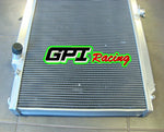 Aluminum Radiator& fans for Nissan GU PATROL Y61 PETROL 4.5L Manual 1997