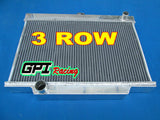 3ROW Aluminum Radiator For 1962-1965  Holden EH/EJ Premier V8 Swap MT  1962 1963 1964 1965