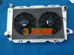 GPI Aluminum Radiator & FANS for 1983-1997 Ford F100 F150 F250 F350 Bronco V8 1984 1985 1986 1987 1988 1989 1990 1991 1992 1993 1994 1995 1996