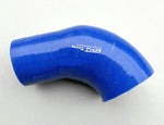 2"- 2.5" 51mm-63mm Silicone 45 Degree Reducer Elbow Hose Intercooler Turbo blue