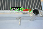 GPI Aluminum Radiator & FAN for Nissan Skyline R33 R34 GTR GTST RB25DET MT   1993 1994 1995 1996 1997 1998 1999 2000 2001 2002 2003 2004 2005 2006