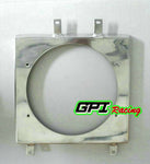 GPI 3core 56MM Aluminum Radiator  +FAN+Shroud FOR 1992-2000 Honda Civic EK EG D15 D16 B16 B18 1992 1993 1994 1995 1996 1997 1998 1999 2000