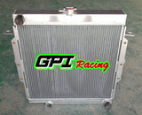 GPI Aluminum Radiator +Shroud + Fan For 1990-2001 Toyota Land Cruiser Landcruiser 75 Series HZJ75  1990 1991 1992 1993 1994 1995 1996 1997 1998 1999 2000 2001