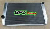 GPI Aluminum Radiator for FORD Falcon XC XD XE XF V8 or 6 cylinder Manual & 2 × FANS