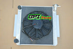 Aluminum Radiator &fan For TOYOTA CELICA GT TA22 / TA23 2T 1.6L MT 1973-1978 1974 1975 1976 1977