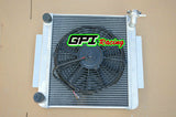 Aluminum Radiator &fan For TOYOTA CELICA GT TA22 / TA23 2T 1.6L MT 1973-1978 1974 1975 1976 1977