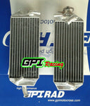 GPI R&LH aluminum Radiator +   HOSE FOR Suzuki RM250 RM 250 99 00 1999 2000