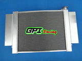 GPI FOR Mazda RX2 RX3 RX4 RX5 with heater pipe Manual MT aluminum Radiator+14''fan