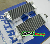 GPI L&R aluminum alloy radiator FOR 1998-2000 Yamaha WR 400 F/WR400F 1998 1999 2000