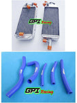 GPI Aluminum radiator & hose FOR 1996-1997  Suzuki RM125 RM125V model T/V 2-stroke 1996 1997