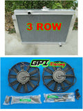 GPI gpi racing aluminum radiator for +2xfan FOR 1975-1983 Nissan Datsun 280Z 280ZX  1975 1976 1977 1978 1979 1980 1981 1982 1983