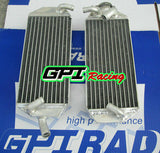 GPI R&LH aluminum Radiator +   HOSE FOR Suzuki RM250 RM 250 99 00 1999 2000