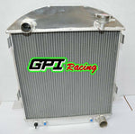 GPI 64mm ALUMINUM RADIATOR FOR FORD MODEL T BUCKET CHEVY ENGINE 1917-1927 AT 1917 1918 1919 1920 1921 1922 1923 1924 1925 1926 1927