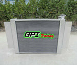 GPI FOR Mazda RX2 RX3 RX4 RX5 with heater pipe Manual MT aluminum Radiator+14''fan