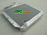 ALUMINUM Radiator &fan FOR 1951-1957 International Harvester Truck  1951 1952 1953 1954 1955 1956 1957