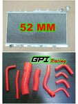 GPI Aluminium Radiator & Hose For 1990-2001 Nissan N14 GTIR SR20DET Pulsar N15 1990 1991 1992 1993 1994 1995 1996 1997 1998 1999 2000