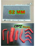 GPI Aluminium Radiator & Hose For 1990-2001 Nissan N14 GTIR SR20DET Pulsar N15 1990 1991 1992 1993 1994 1995 1996 1997 1998 1999 2000