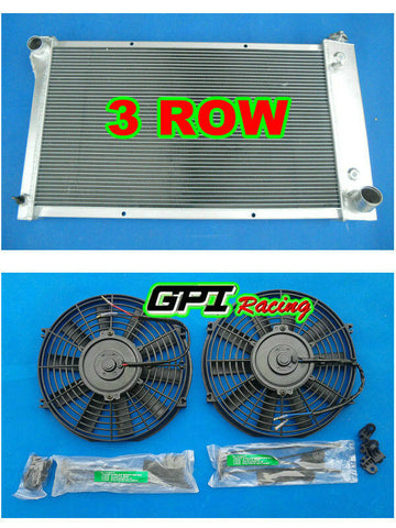 GPI 3ROWS 1967-72 CHEVY C/K Series Pickup Trucks Aluminum RADIATOR +fan for 1967-1972 1967 1968 1969 1970 1971 1972