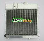 GPI Aluminum radiator +fan for BMW E30 M10 316i 318i 1982-1991 Manual 1990 NEW 1982 1983 1984 1985 1986 1987 1988 1989 1990 1991