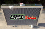 GPI new  aluminum Radiator & fan for Mitsubishi Starion MT MANUAL 1982-1987 1983 1984 1985 1986 1987