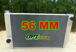 GPI Aluminum Radiator for FORD Falcon XC XD XE XF V8 or 6 cylinder Manual & 2 × FANS