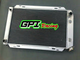 GPI ALUMINUM RADIATOR + FAN for 1979-1993 FORD MUSTANG 2.3L/I4 5.0L/V8 1979 1980 1981 1982 1983