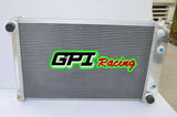 GPI Aluminum Radiator For Chevy Chevrolet Camaro GMC 5.0L 5.7L 1970-1981 1970 1971 1972 1973 1974 1975 1976 1977 1978 1979 1980 1981Auto/Manual