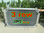 GPI Aluminum radiator & SHROUD+FANS FOR NISSAN PATROL GQ SAFARI 2.8 & 4.2LT DIESEL Y60