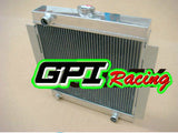 3Row Aluminum Radiator for Ford Escort Mk1 Mk2 RS2000 1968-1980 Manual 68-80 1968 1969 1970 1971 1972 1973 1974 1975 1976 1977 1978 1979 1980