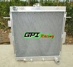 GPI Aluminum Radiator +Fan For Toyota Land Cruiser HZJ70/HZJ73/HZJ77 1HZ 4.2L DIESEL