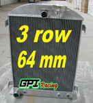 GPI 3 core aluminum radiator for 1932  Ford Chopped Ford Engine AT