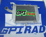 GPI Aluminum radiator FOR HONDA RVF400 NC35 or NC30 VFR400 lower with fan bracket