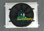 GPI Aluminum Radiator SHROUD+FAN for 1967-1981 FORD F100 F150 F250 F350 V8  Bronco F-250 1967 1968 1969 1970 1971 1972 1973 1974 1975 1976 1977 1978 1979 1980 1981