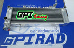 GPI Aluminum radiator FOR HONDA RVF400 NC35 or NC30 VFR400 lower with fan bracket