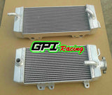 R&L aluminum Radiator +RED HOSE Suzuki RMZ250 RMZ 250 07 09 08 2007 2008 2009