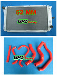 GPI aluminum radiator & hose for Ford EF EF2 EL NF NL DF DL Falcon Fairline Fairmont 1994 1995 1996 1997 1998 1999