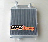 GPI Aluminum Radiator   &FAN  FOR Radtec Jaguar XK150 Roadster DHC FHC1950S 1957-1960 1957  1958 1959 1960