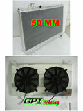 GPI Aluminum Radiator +Shroud+ Fan for 1993-1998 Toyota Supra Mark 4 IV JZA80 Turbo MT TURBO  1993 1994 1995 1996 1997 1998