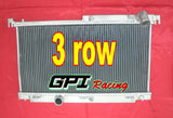 GPI racing  3 row aluminum radiator for 1992-1995 MAZDA RX7 FD3S  manual 1993 1994 1995