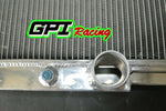 GPI ALUMINUM RADIATOR for 1967-1970 1967 1968 1969 1970 FORD MUSTANG/COUGAR XR-7 V8/Fairlane/Ranchero &FAN