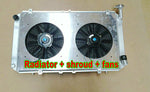 GPI Aluminum Radiator &Shroud+Fans FOR Nissan Patrol Y60 GQ 4.2L TB42S Petrol 1987-1998 1987 1988 1989 1990 1991 1992 1993 1994 1995 1996 1997 1998