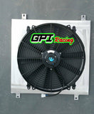 GPI Aluminum Radiator +shroud&fan for 1979-1986 HOLDEN COMMODORE VB VC VH VK V8  Automatic 1979 1980 1981 1982 1983 1984 1985 1986