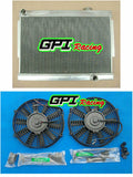 GPI Aluminum Radiator & FANS for Holden Torana LJ LC LH LX V8 with chev engine Manual MT